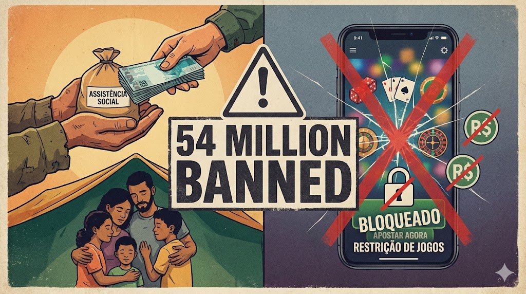 Brazil welfare betting ban affecting 54 million people visualization