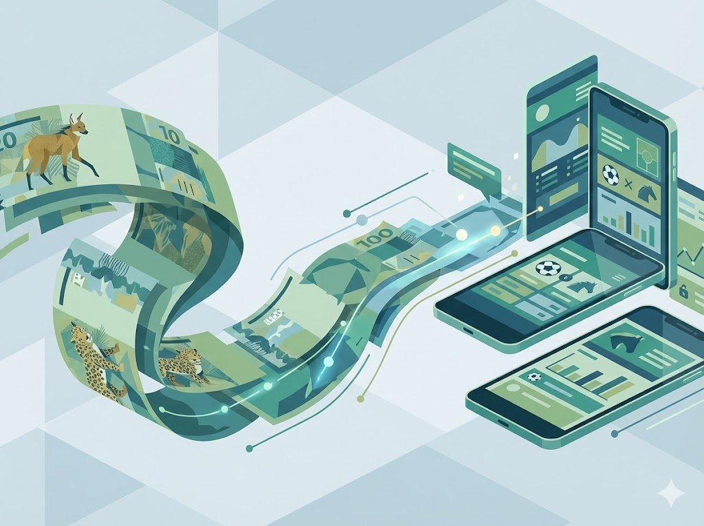 Currency flowing into betting app smartphones Currency flowing into betting app smartphones