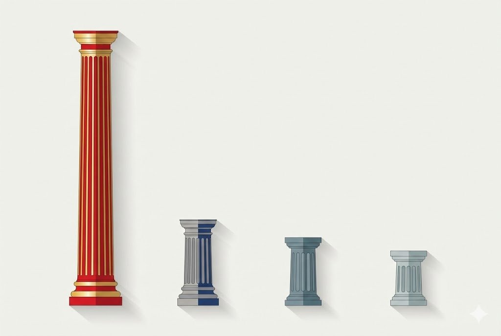 Column chart illustration comparing Spain's gambling fines to other European regulators